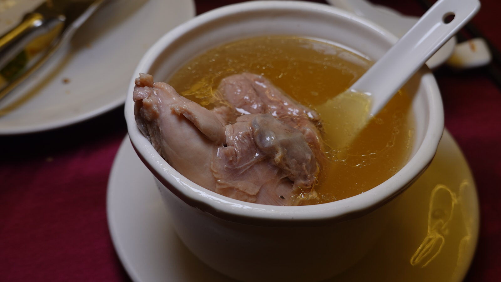 燉盅雞湯